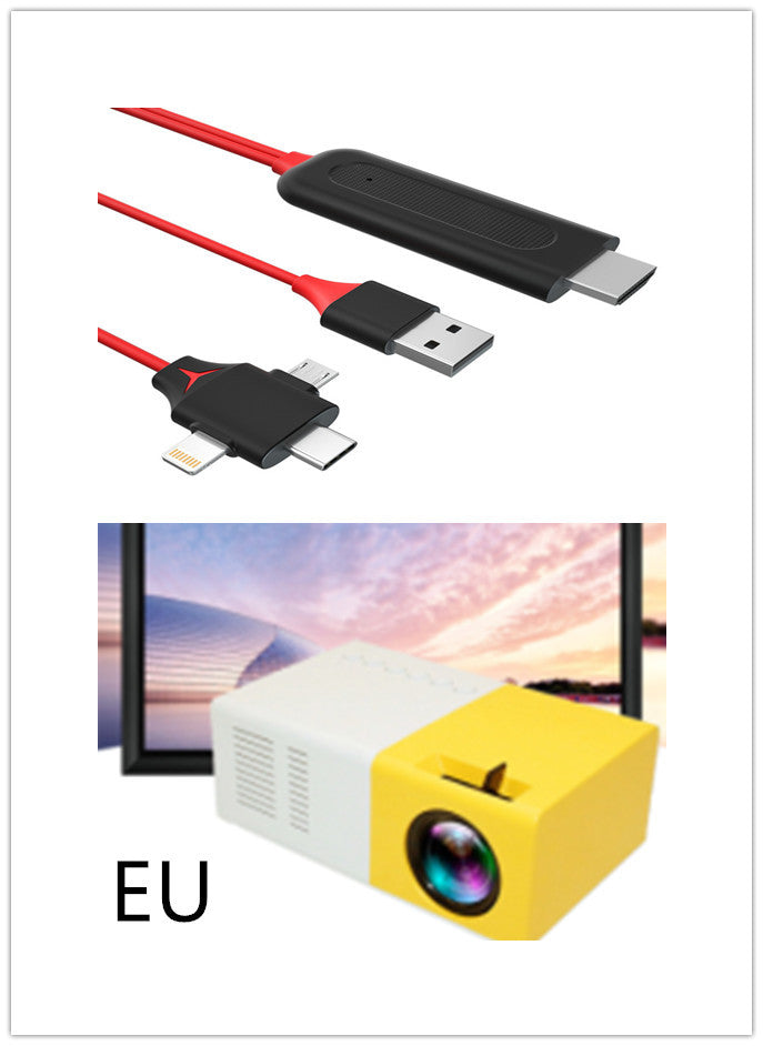 π₯β¨ LumaBeam Mini Home Projector