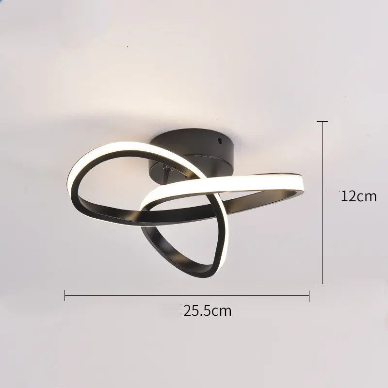 Personalized Corridor & Entrance Ceiling Light – License Plate Design Luminex Lights