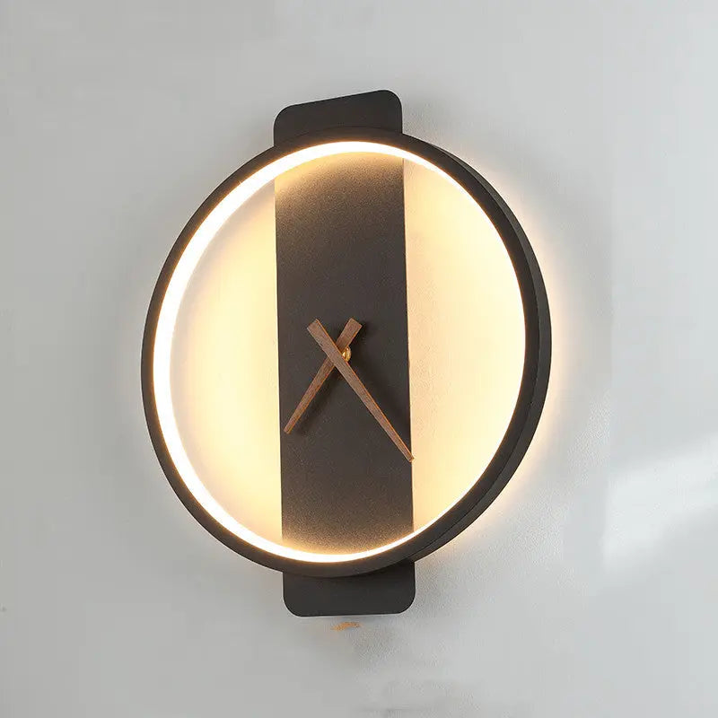 β¨π°οΈ Nordic Wall Clock Lamp β Stylish Bedside & Bedroom LED Lighting ποΈπ‘ Nova Lights