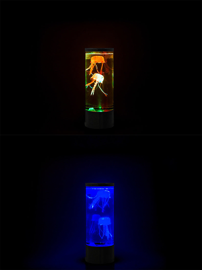 πβ¨ LED Jellyfish Volcano Aquarium Lamp β Night Light & Mood Booster π‘π