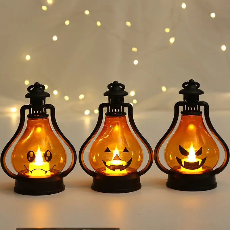 ππ―οΈ Halloween LED Pumpkin Candle Light β Flameless Electronic Pumpkin Lamp for Spooky Decorations π»β¨ Luminex Lights