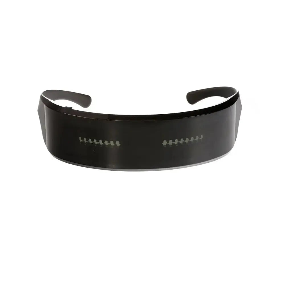 DIY Shining Electronic Futuristic Eyewear Glow The Dark Bluetooth LED Luminous Glasses