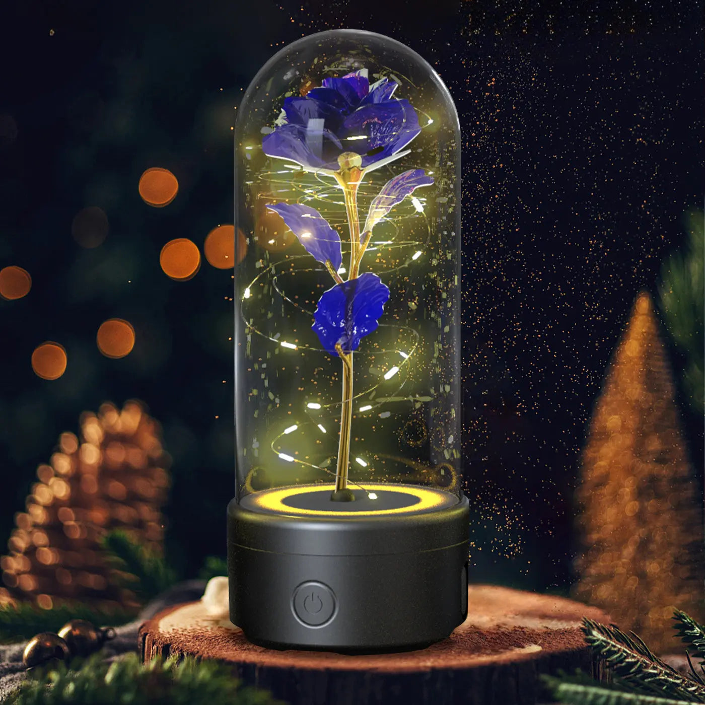 πΉβ¨ Eternal Rose LED Night Light & Bluetooth Speaker π‘π΅ Luminex Lights