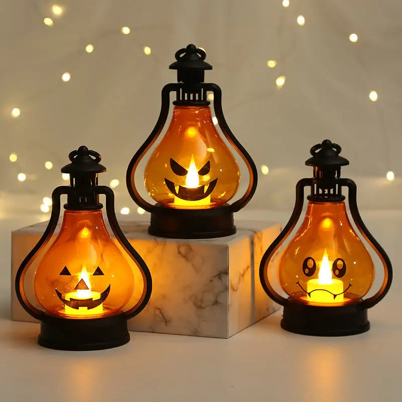 ππ―οΈ Halloween LED Pumpkin Candle Light β Flameless Electronic Pumpkin Lamp for Spooky Decorations π»β¨ Luminex Lights