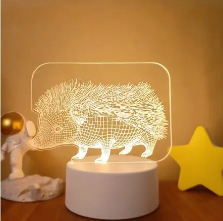 π‘ 3D Visual LED Night Light β Touch & Remote Control Luminex Lights