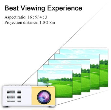 π₯β¨ LumaBeam Mini Home Projector