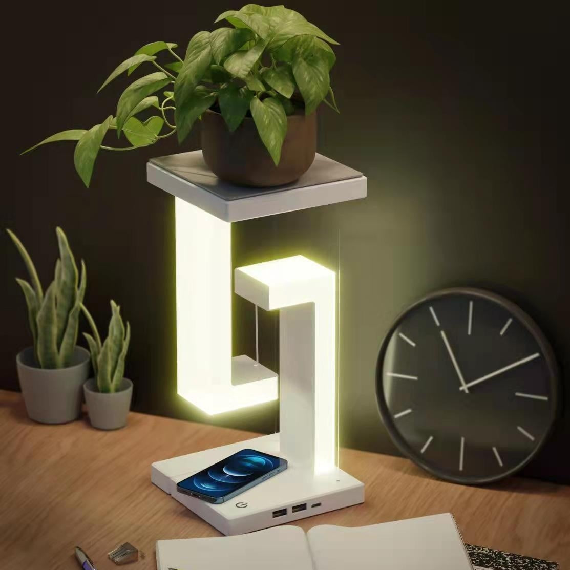 ✨📱 Wireless Charging Suspension Lamp & Phone Charger 💡🧲