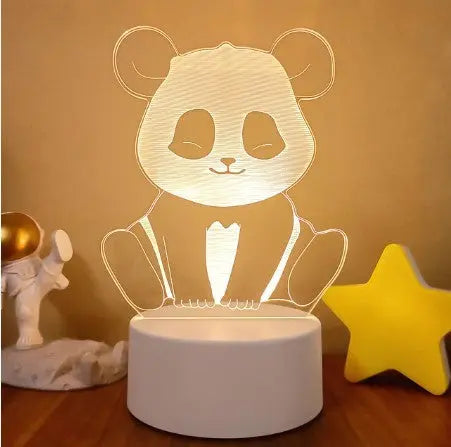 π‘ 3D Visual LED Night Light β Touch & Remote Control Luminex Lights