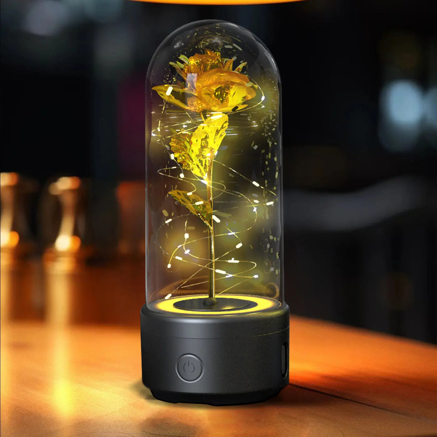 πΉβ¨ Eternal Rose LED Night Light & Bluetooth Speaker π‘π΅ Luminex Lights