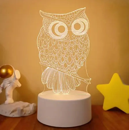 π‘ 3D Visual LED Night Light β Touch & Remote Control Luminex Lights