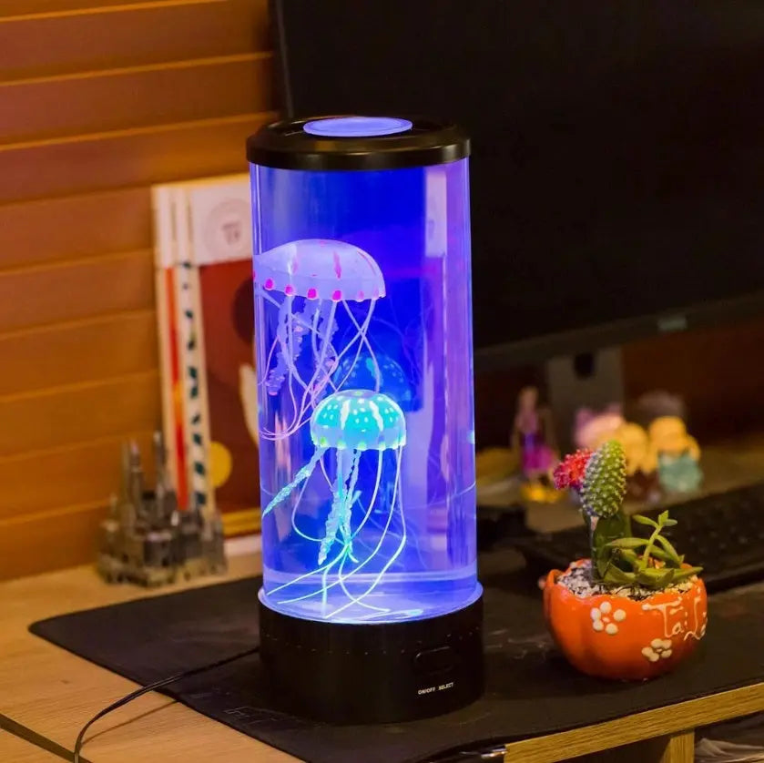πβ¨ LED Jellyfish Volcano Aquarium Lamp β Night Light & Mood Booster π‘π  Luminex Lights