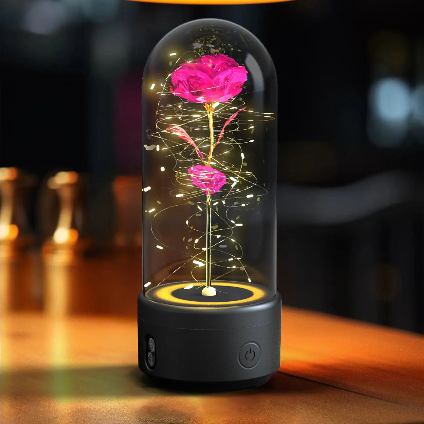 πΉβ¨ Eternal Rose LED Night Light & Bluetooth Speaker π‘π΅ Luminex Lights