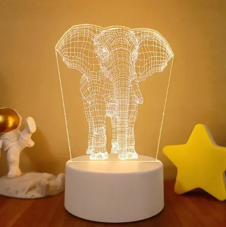 π‘ 3D Visual LED Night Light β Touch & Remote Control Luminex Lights