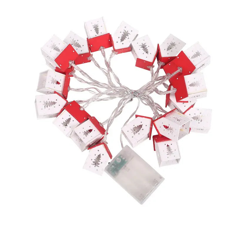 π β¨ House-Shaped LED String Lights β Christmas & Halloween Lantern Decorations ππ² Luminex Lights