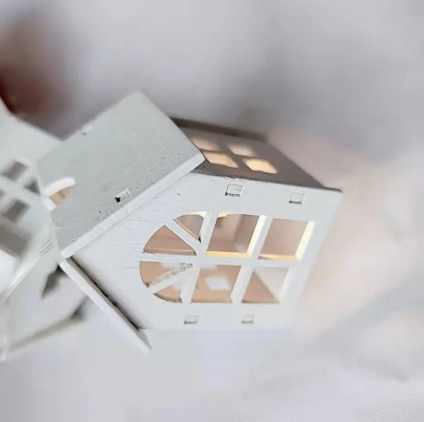 π β¨ House-Shaped LED String Lights β Christmas & Halloween Lantern Decorations ππ² Luminex Lights