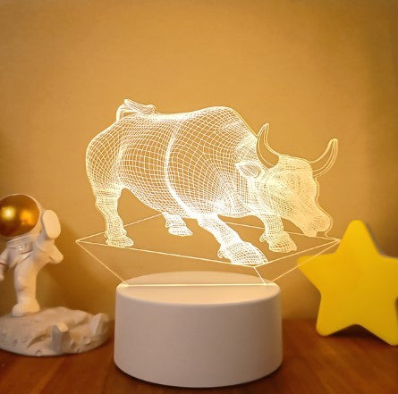 π‘ 3D Visual LED Night Light β Touch & Remote Control