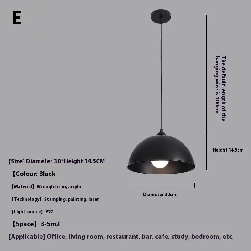 Single-Head Pendant Light – Sleek Decorative Fixture for Dining & Bar Spaces Luminex Lights