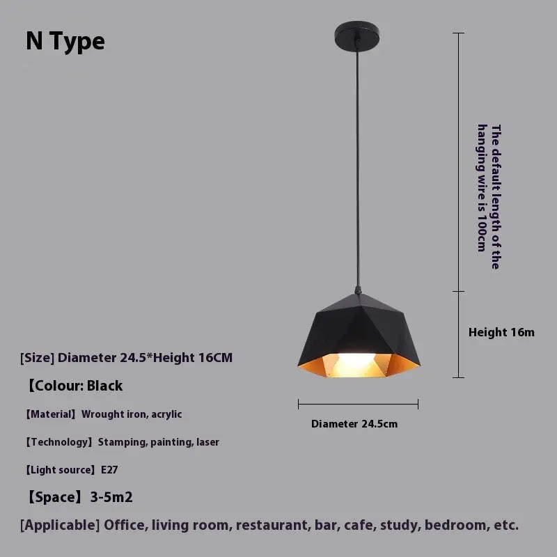 Single-Head Pendant Light – Sleek Decorative Fixture for Dining & Bar Spaces Luminex Lights
