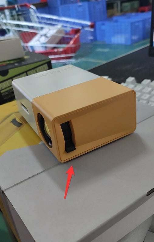🎥✨ LumaBeam Mini Home Projector