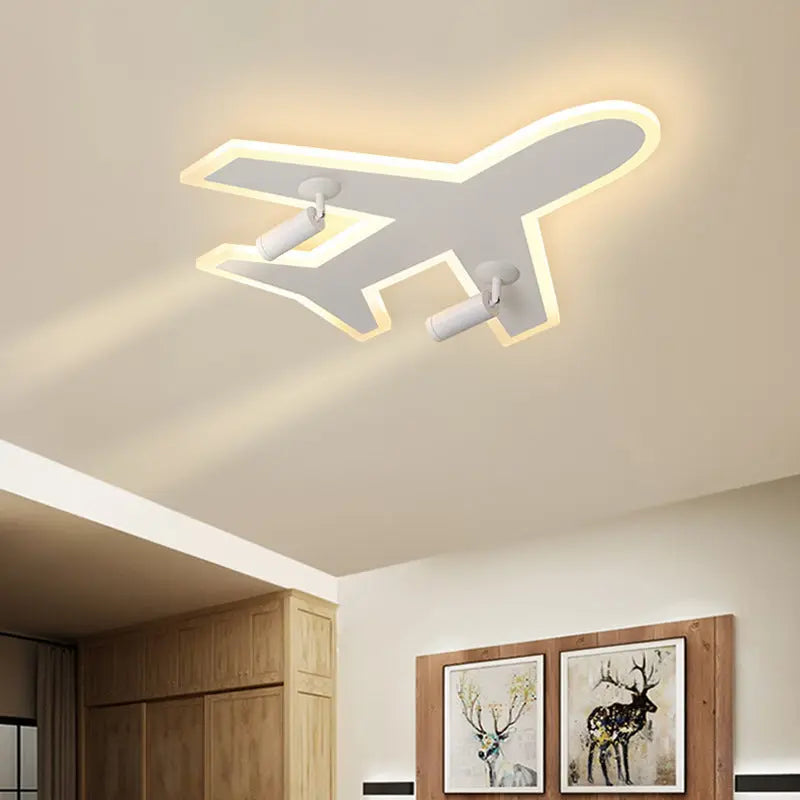 🌙✨ Modern Airplane LED Ceiling Lamps – Bright, Safe & Stylish Luminex Lights