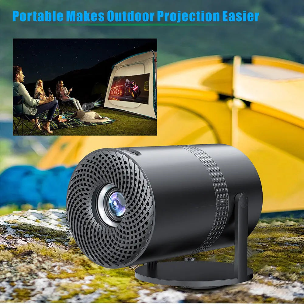 📽️✨ P300 Portable Projector – Compact HD Mini Cinema 🎬📱 Luminex Lights