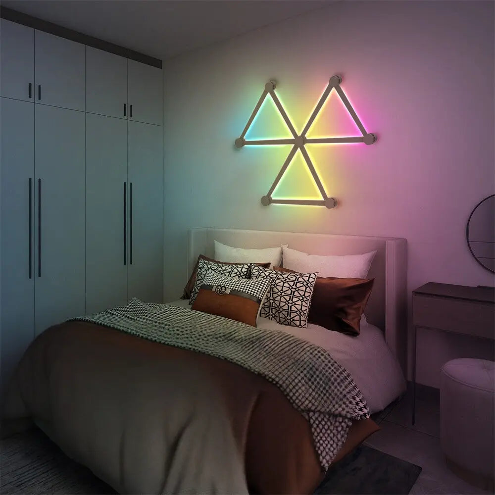 Splicing Light DIY Light RGB Smart Wall Light Voice Control Lamp