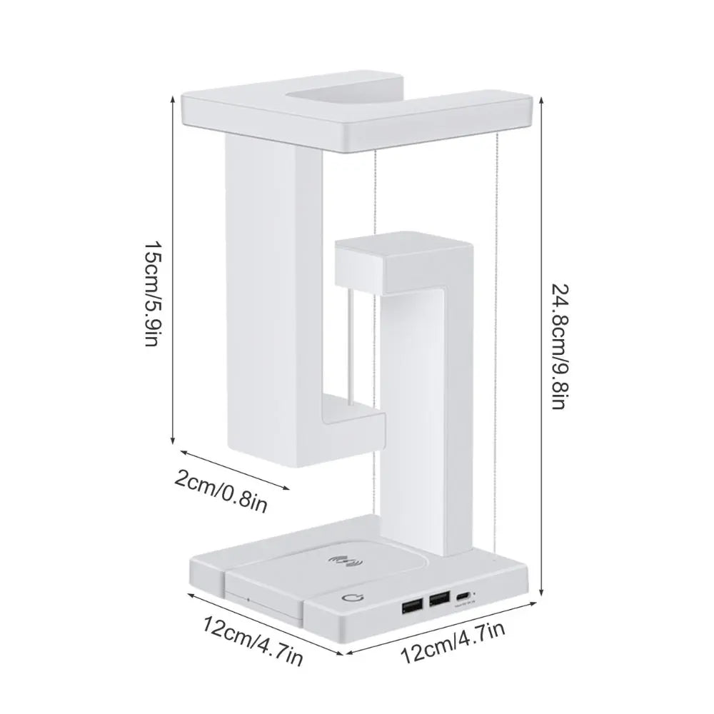Floating Lamp Night Light With Wireless Charging
