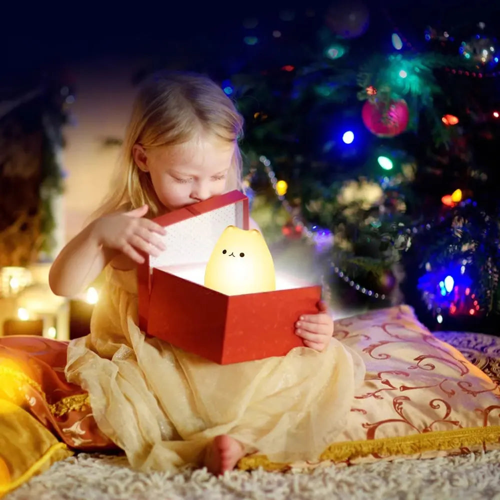 7 Color Changing LED Cat Night Lamp