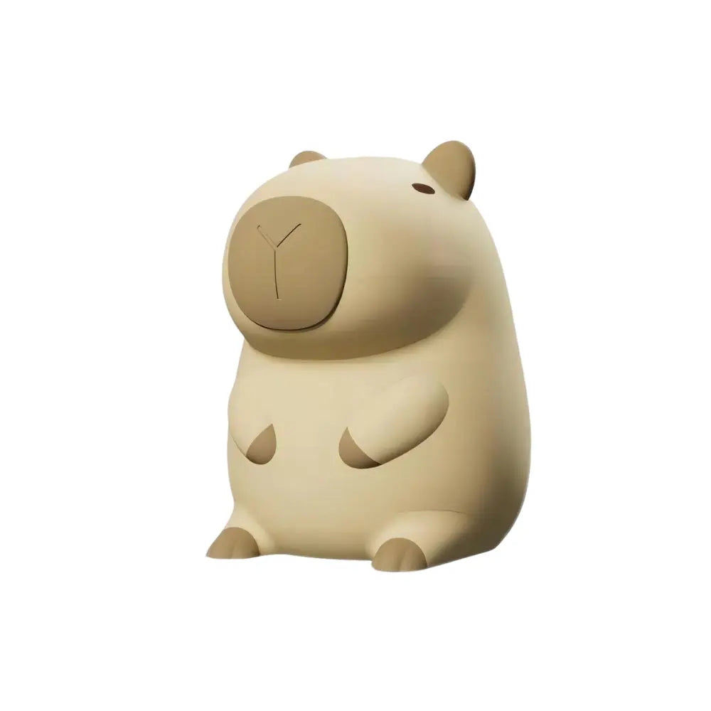Capybara Silicone Night Light USB Rechargeable Dimmable Lamp