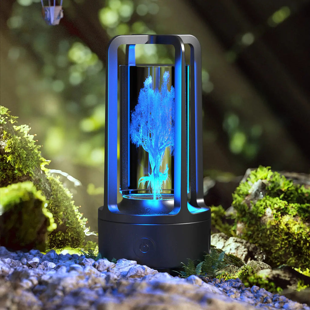 ✨🔮 Crystal Glow 2-in-1 Lamp + Bluetooth Speaker 🎶💡 Luminex Lights