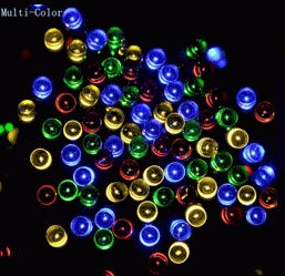 🎄✨ Solar-Powered Christmas Garden String Lights