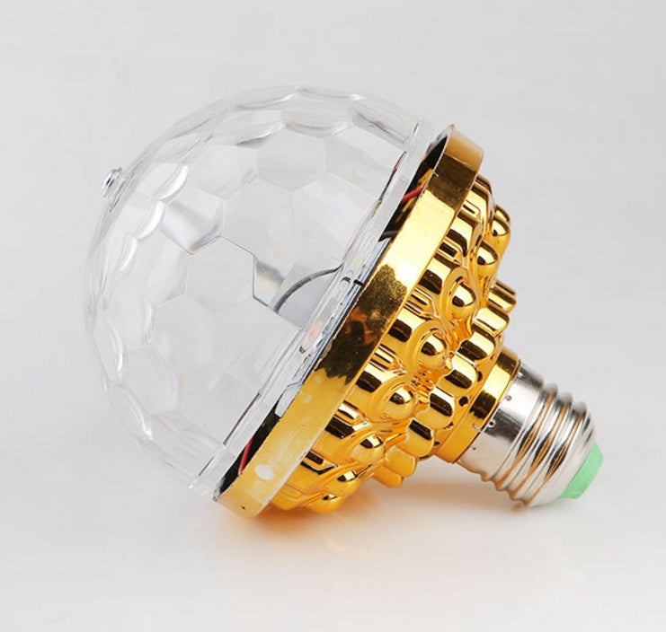 🌈✨ LED Rotating Magic Ball Light 🎶💡