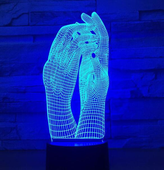 ✨ PrismGlow Holographic Night Lights