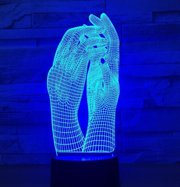 ✨ PrismGlow Holographic Night Lights