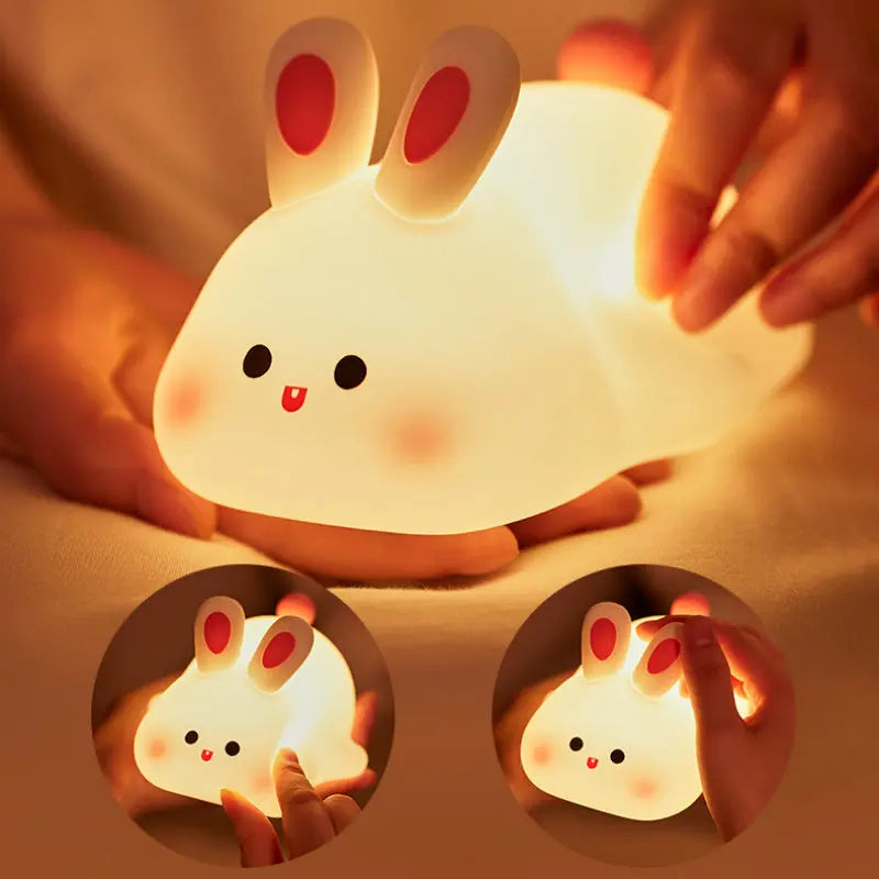 ✨ Bunny Glow Touch-Sensor LED Night Light Luminex Lights