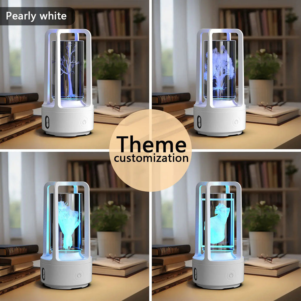 ✨🔮 Crystal Glow 2-in-1 Lamp + Bluetooth Speaker 🎶💡 Luminex Lights