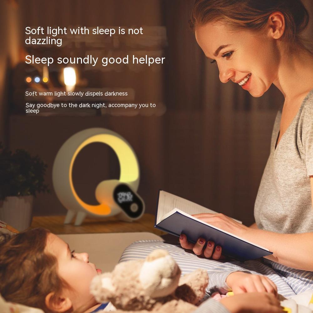 ⏰🌅 Sunrise Alarm Clock & Smart Atmosphere Lamp – Bluetooth Audio + White Noise 💡🎶
