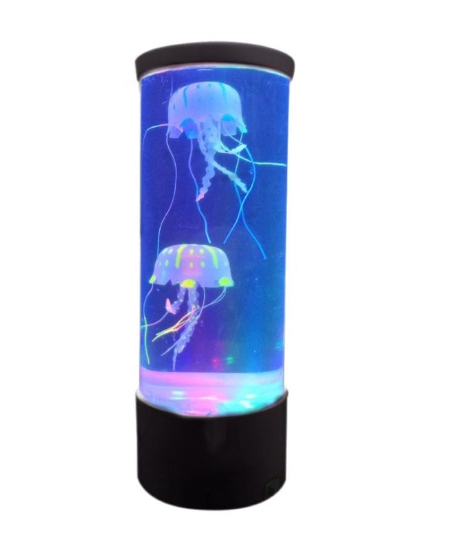 🌊✨ LED Jellyfish Volcano Aquarium Lamp – Night Light & Mood Booster 💡🐠