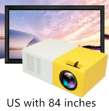 🎥✨ LumaBeam Mini Home Projector Luminex Lights
