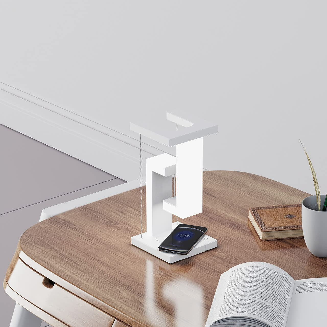 ✨📱 Wireless Charging Suspension Lamp & Phone Charger 💡🧲