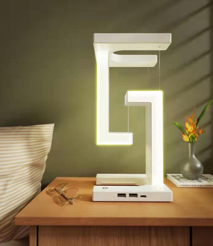 ✨📱 Wireless Charging Suspension Lamp & Phone Charger 💡🧲