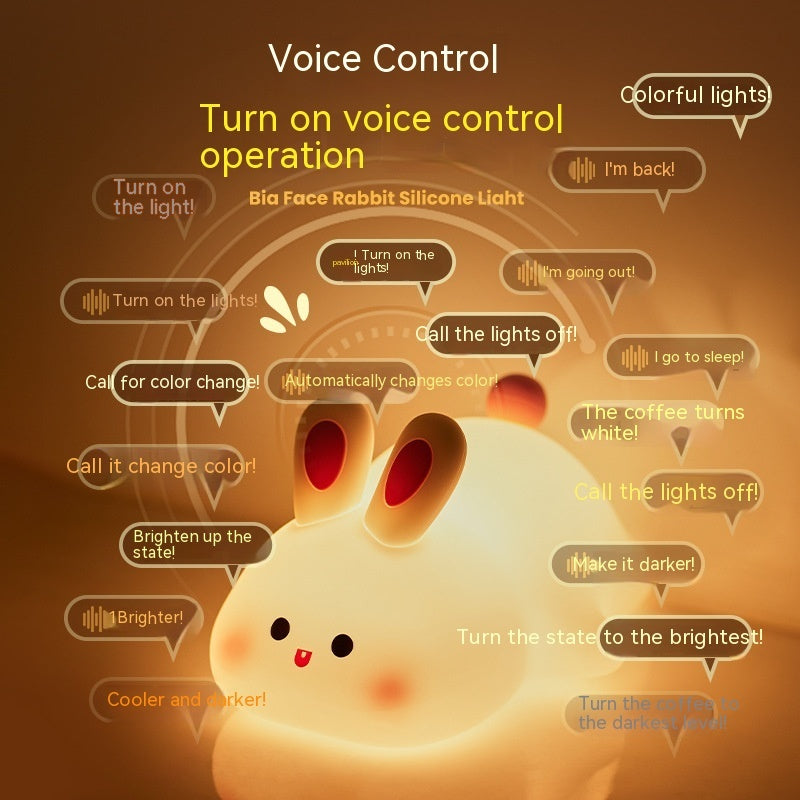 ✨ Bunny Glow Touch-Sensor LED Night Light