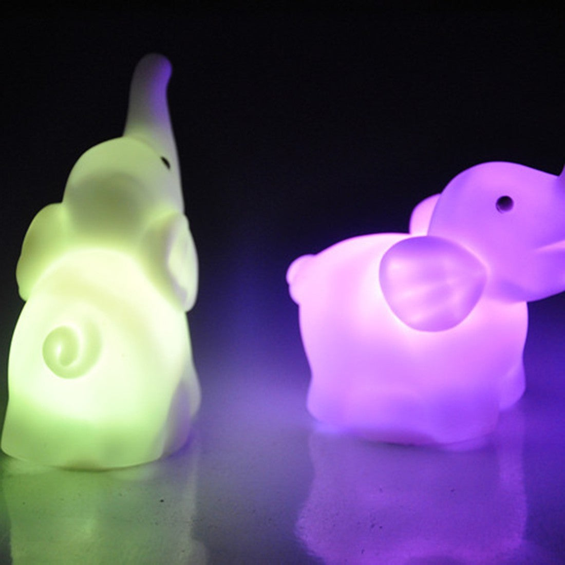 🐘✨ Elephant Night Light – Color Changing Magic
