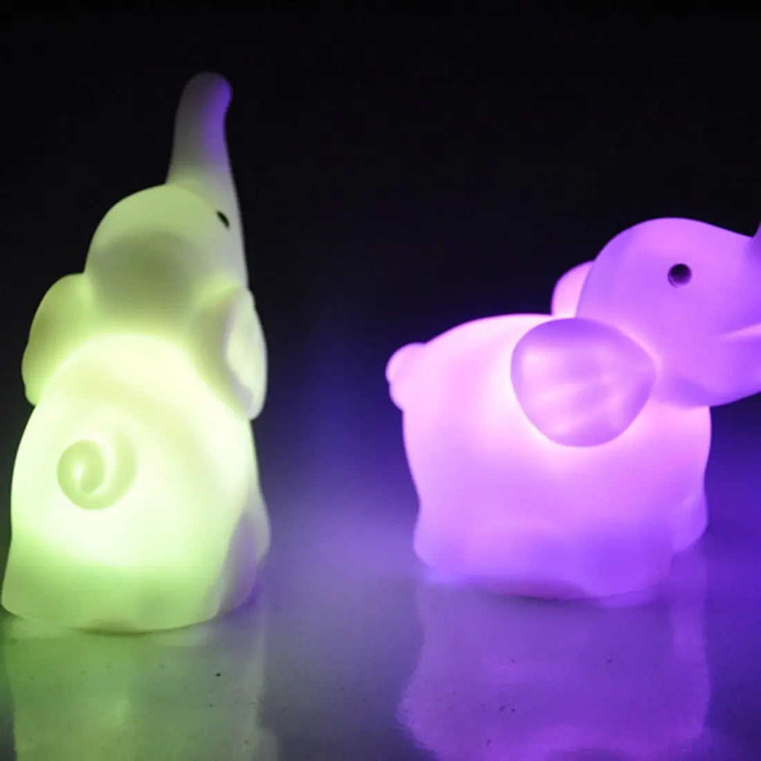 🐘✨ Elephant Night Light – Color Changing Magic Luminex Lights