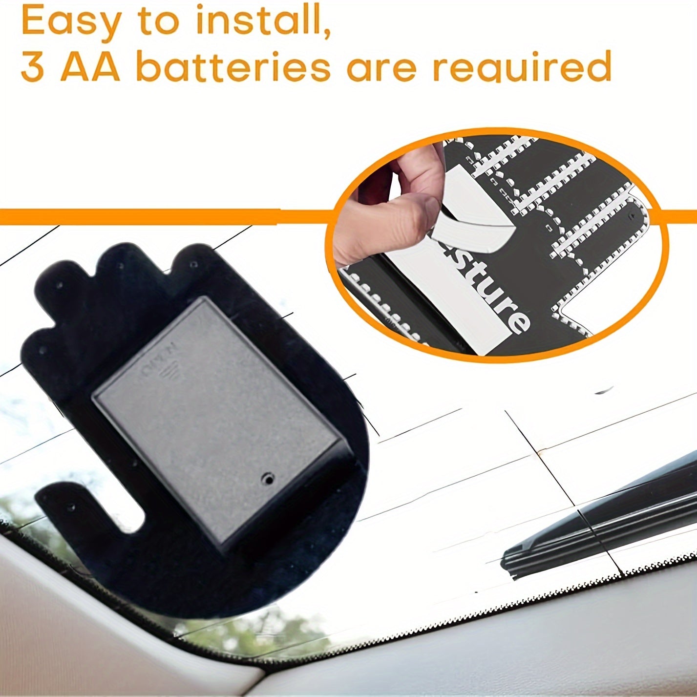 🚗✨ Finger Car Lights – Fun Glow for Your Ride