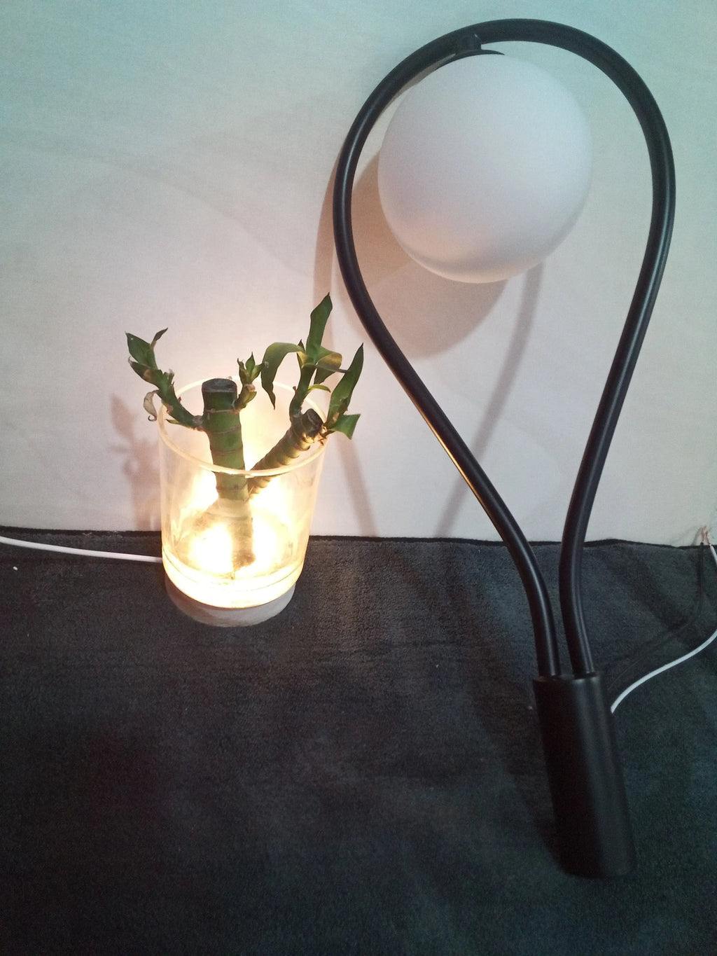 Golden Glass Nordic Bedside Wall Lamp Luminex Lights