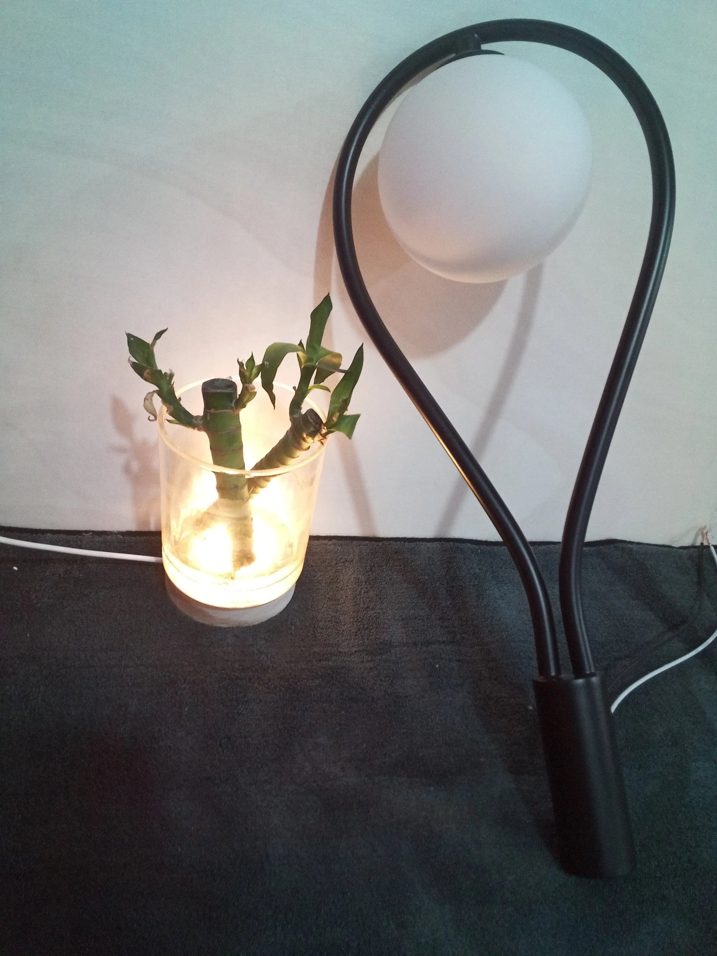 Golden Glass Nordic Bedside Wall Lamp Luminex Lights