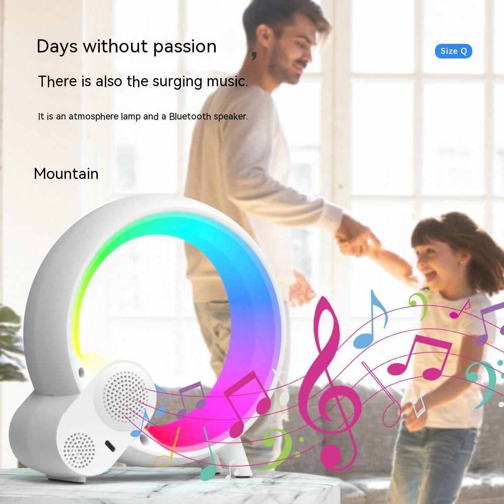 ⏰🌅 Sunrise Alarm Clock & Smart Atmosphere Lamp – Bluetooth Audio + White Noise 💡🎶
