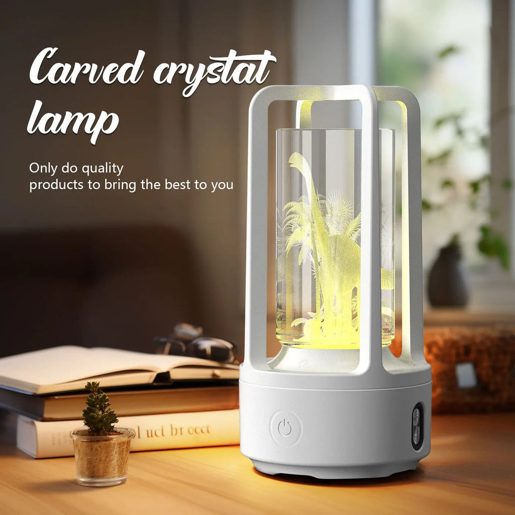 ✨🔮 Crystal Glow 2-in-1 Lamp + Bluetooth Speaker 🎶💡 Luminex Lights