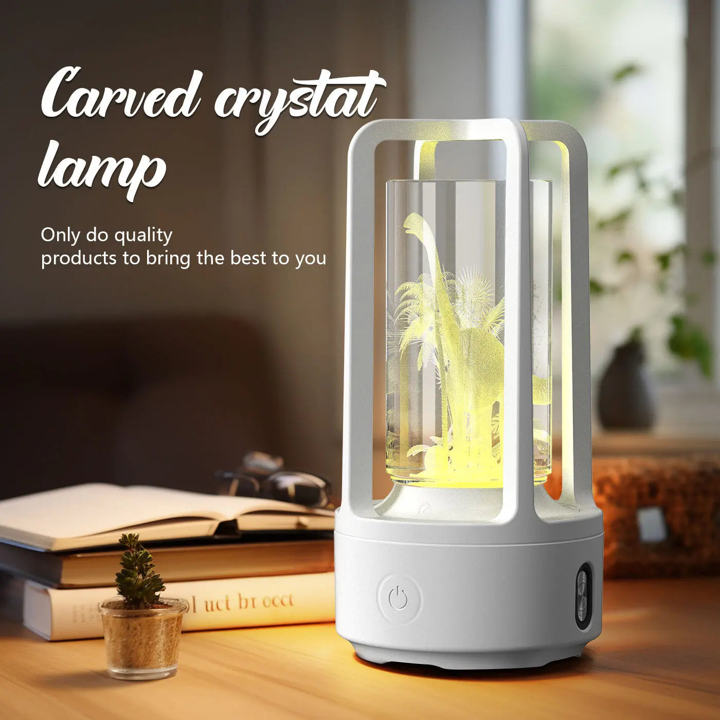 ✨🔮 Crystal Glow 2-in-1 Lamp + Bluetooth Speaker 🎶💡 Luminex Lights